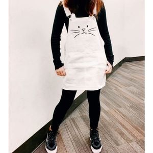 White Kitty Overall